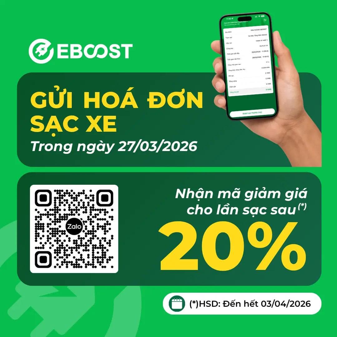 Power Up At Month-end – Get 20% Off Your Next Charge
